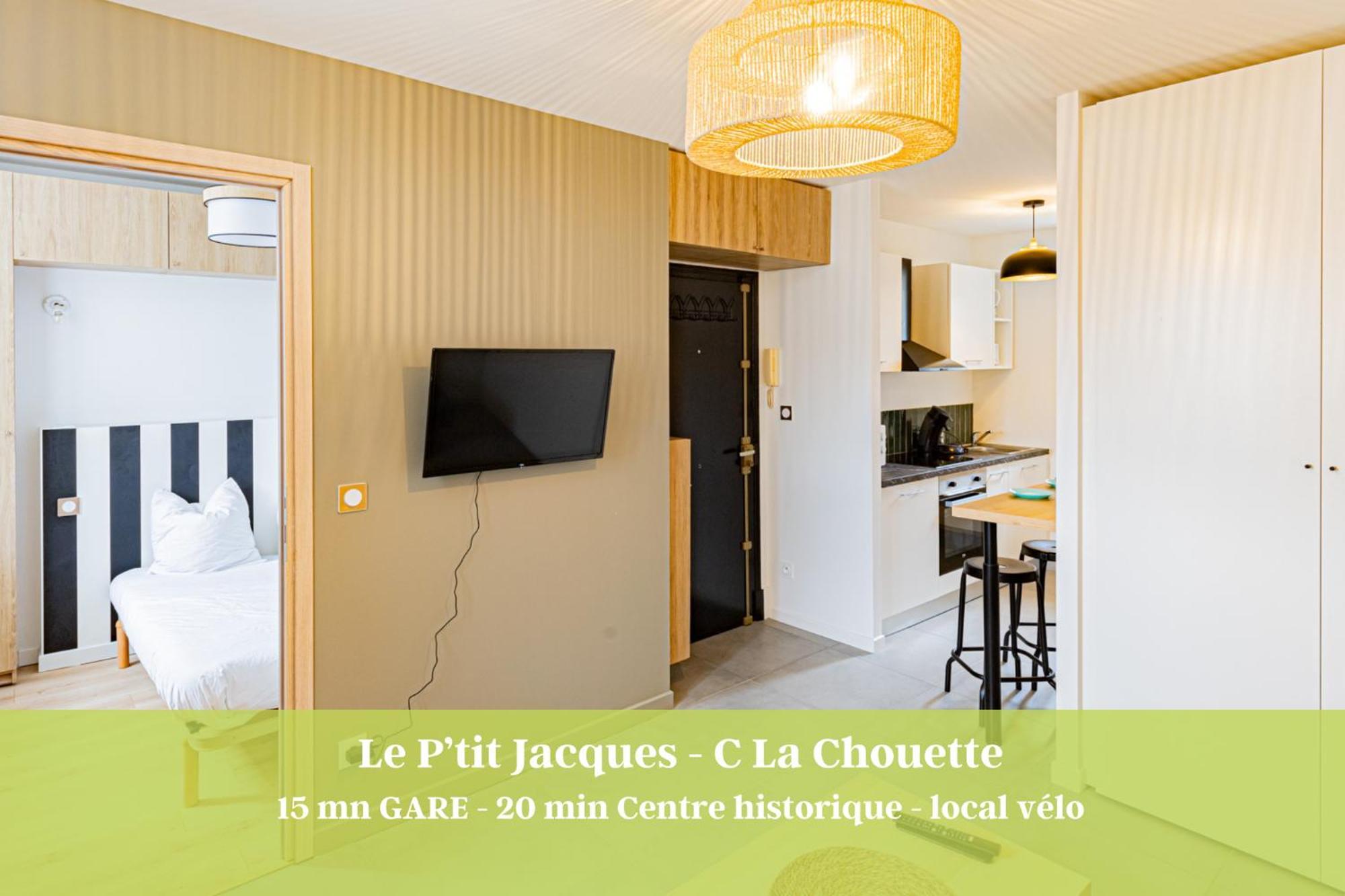 Appartement Le P'Tit Jacques - C La Chouette à Dijon Extérieur photo